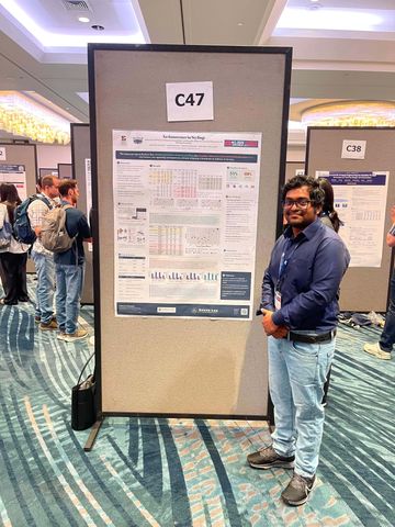 Presenting the poster at ACL 2026